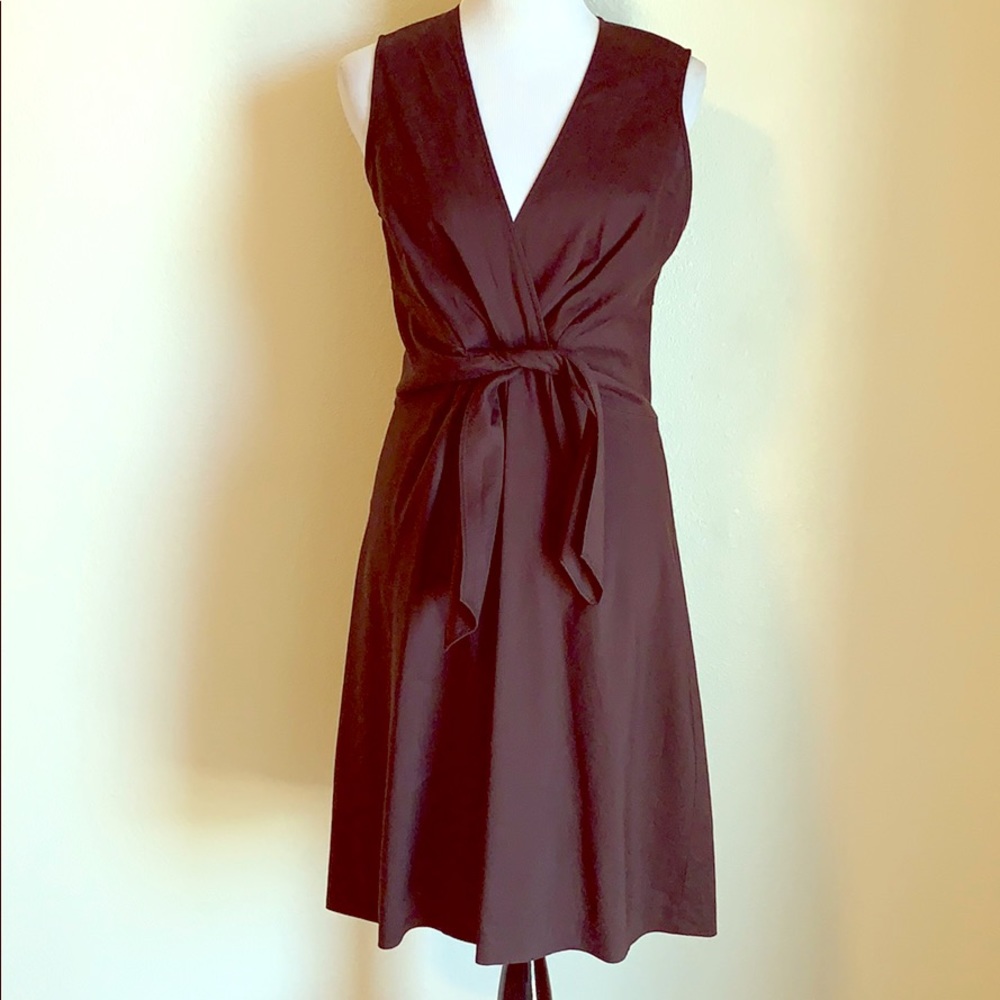 Theory Dark Brown Dress Sz 8